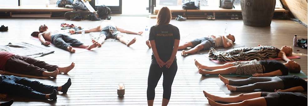 Wim Hof metodekurs for kuldeeksponering/isbading